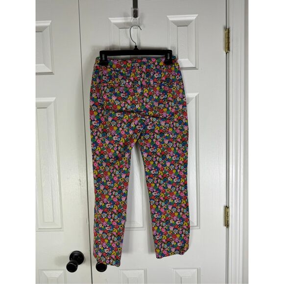Boden Womens Floral Pants Size 2P - Picture 2 of 4